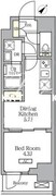 グランエール西日暮里サウス 902 間取り図