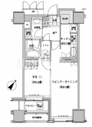 ウエストパークタワー池袋 2211 間取り図 ?>