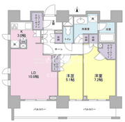 スタイリオ蒲田 206 間取り図 ?>