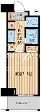 エコロジー東陽町プロセンチュリー 503 間取り図