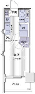 エスティメゾン大島 413 間取り図