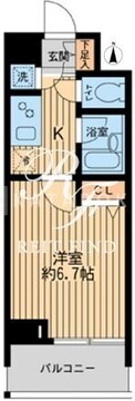 HF早稲田レジデンス 311 間取り図