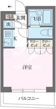 パークフロント西新宿 703 間取り図