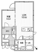 MDM駒沢大学 404 間取り図