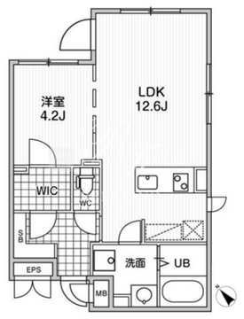 MDM駒沢大学 404 間取り図