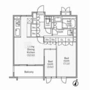 nido桜丘 409 間取り図