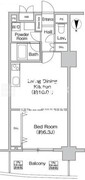 プライムアーバン町屋サウスコート 306 間取り図