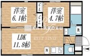 クリアル高田馬場3 302 間取り図