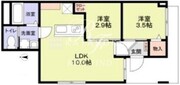 リザーブ北綾瀬 103 間取り図