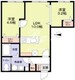リザーブ北綾瀬 202 間取り図