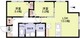 リザーブ北綾瀬 204 間取り図