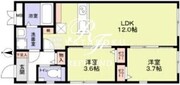 リザーブ北綾瀬 303 間取り図