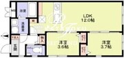 リザーブ北綾瀬 403 間取り図