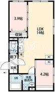 グランヴィクトワール大山 202 間取り図