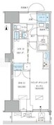 パークアクシス品川天王洲アイル 507 間取り図