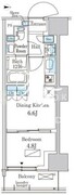 パークアクシス品川天王洲アイル 618 間取り図