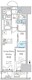 パークアクシス品川天王洲アイル 708 間取り図
