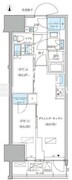 パークアクシス品川天王洲アイル 710 間取り図
