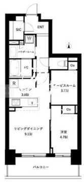 アーバンパーク谷在家 702 間取り図