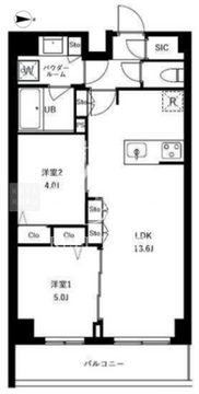 アーバンパーク船堀2 103 間取り図