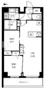 アーバンパーク船堀2 306 間取り図