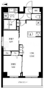 アーバンパーク船堀2 308 間取り図