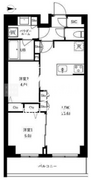 アーバンパーク船堀2 406 間取り図