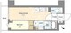 ドゥーエ曳舟3 203 間取り図