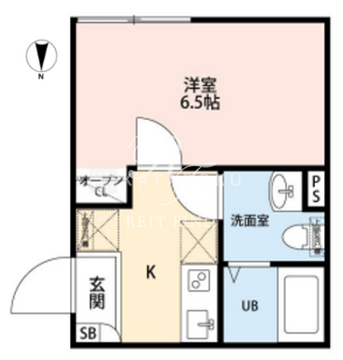プライム大崎 103 間取り図