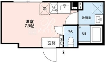 ＢＥＬ　ＦＩＯＲＥ　ＳＨＩＭＯ 202 間取り図