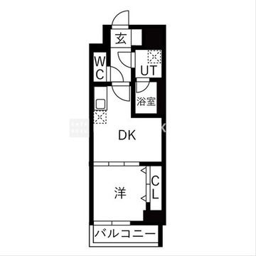 OAKLANCE森下2 606 間取り図