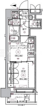 リルシア本所吾妻橋 805 間取り図