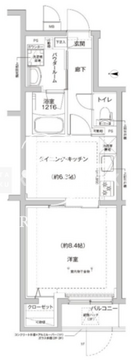 リルシア方南町2 208 間取り図