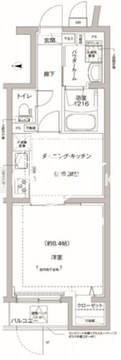 リルシア方南町2 309 間取り図