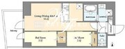 グランカーサ曳舟2 609 間取り図