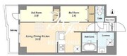 グランカーサ曳舟2 805 間取り図