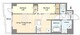 グランカーサ曳舟2 805 間取り図