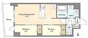 グランカーサ曳舟2 806 間取り図