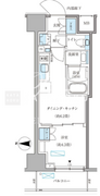 パークアクシス住吉ガーデンスクエア 506 間取り図