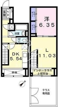シュトラーレ四番町 101 間取り図