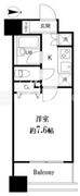 スペーシア秋葉原 402 間取り図