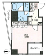 エスティメゾン浅草駒形 708 間取り図