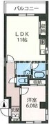 エスティメゾン三軒茶屋2 208 間取り図