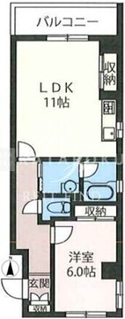 エスティメゾン三軒茶屋2 208 間取り図