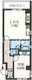 エスティメゾン三軒茶屋2 208 間取り図