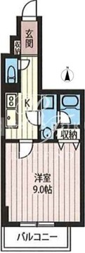 エスティメゾン秋葉原 903 間取り図