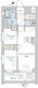 ブリリアイスト洗足池の杜 306 間取り図