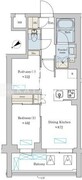 ブリリアイスト洗足池の杜 309 間取り図