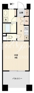ドゥーエ板橋 801 間取り図