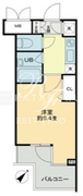 クロスレジデンス蒲田 711 間取り図
